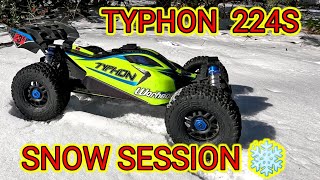 Arrma Typhon 224s Snow Session ❄️ 