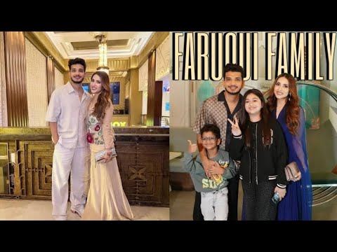 Bigg Boss Winner Munawar Faruqui her Mehzabeen coatwala with son & Daughter Cute family picture💞🫶💞💏😘