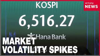 South Korea's stock market plunges 4%, triggering circuit breakers amid global tech and Mideast risks