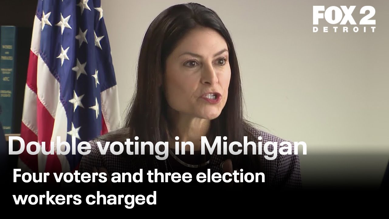 Election FRAUD in Michigan after double voting report