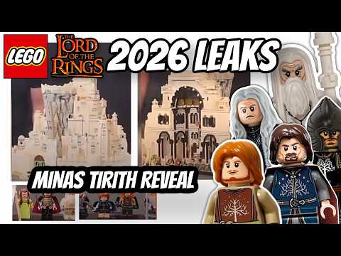 MINAS TIRITH REVEAL! Lego Lord of the Rings 2026 Leaks