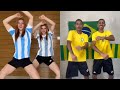 BRAZIL VS ARGENTINA FIFA WORLD CUP SONG 2026 Football Worldcup Twins Dance Viral Arayfer Ha