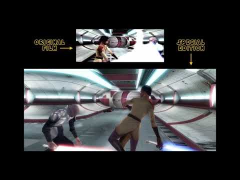KOTOR Episode 1 -COMPARISONS & Crew Commentary!