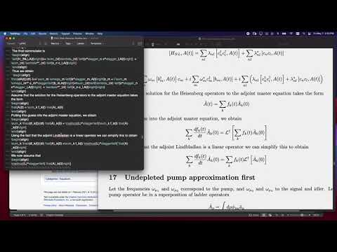 The Curiosity Effect #42 - Solving the Adjoint Master Equation