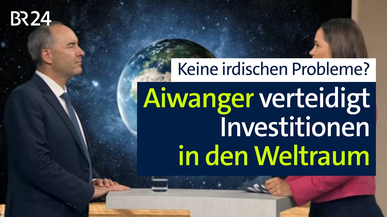 "Müssen in den Weltraum": Bayern finanziert in Luft- und Raumfahrt | mehr/wert | BR24