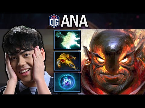OG.ANA EMBER SPIRIT - COMEBACK FROM MEEPO - DOTA 2 7.25 GAMEPLAY