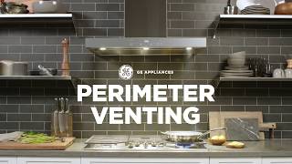 Cafe 30” Smart Designer Wall Mount Hood W/ Perimeter Venting Stainless Steel UVW9301SLSS Picture