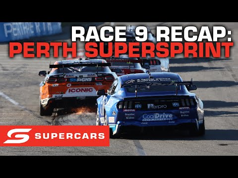SUPERCARS 2023 Perth SuperSprint レース9ハイライト動画