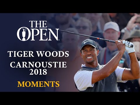 Tiger Woods Highlights - The Open 2018 Carnoustie - Open Moments