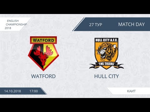 AFL18. England. Championship. Day 27. Watford - Hull City