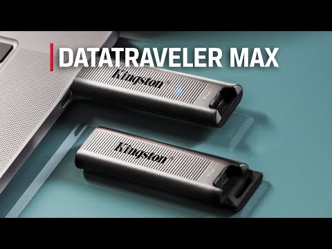 KINGSTON 1TB USB3.2 GEN 2 DATATRAVELER MAX video