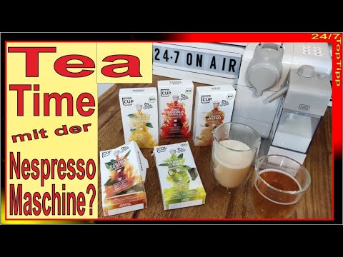 Tea Time mit der Lattissima Kapselmaschine ? [ BIO Tee ] BIO Teegenuss sofort recyclebar CO2 neutral