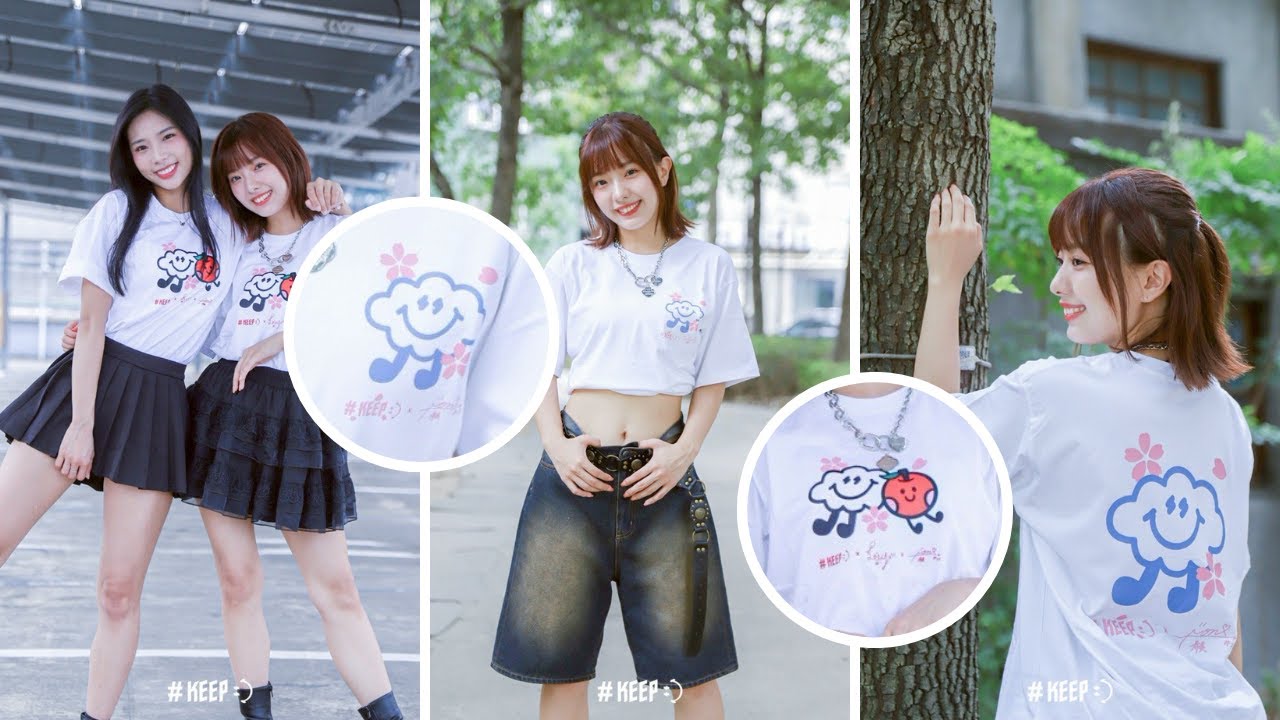 ⚠️明天截止‼️ 我和品牌 KEEP 聯名推出了短TEE🌸☁️🩵