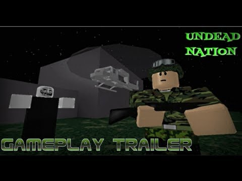 Undead Nation: ROBLOX Gameplay Trailer