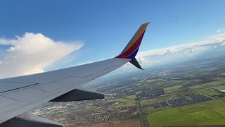 Quick and smooth departure out of Sacramento | WN1861 N958WN