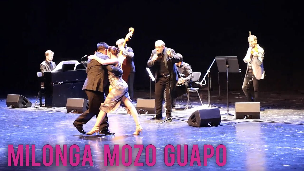 Video thumbnail for Milonga Mozo guapo! Tango Bardo con Carlitos y Agustina , canta Minondi