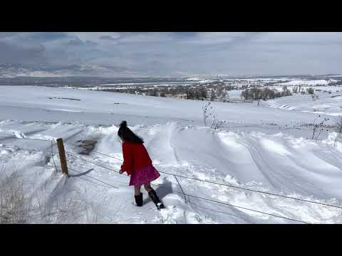 Enjoying with Nature Snow