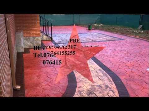 Beton Amprentat Uda,Arges Tel.0764112317-0764155255