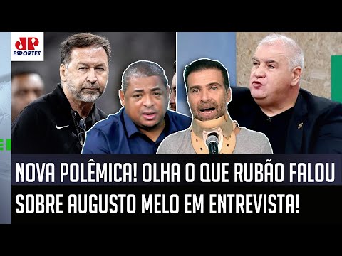 "É UMA ACUSAÇÃO FORTE contra o Augusto Melo, gente! O Rubão REVELOU que..." POLÊMICA no Corinthians!