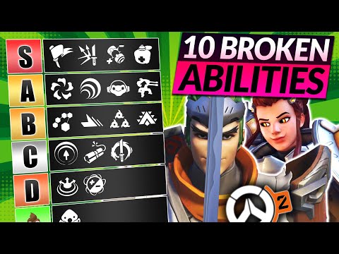 10 Most OVERPOWERED HERO ABILITIES in Overwatch 2 - Season 7 Tier List Guide
