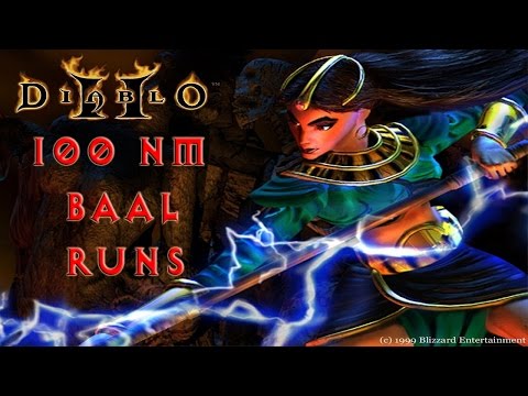 Diablo 2: 100 Nightmare Baal Runs - Magic Find Results