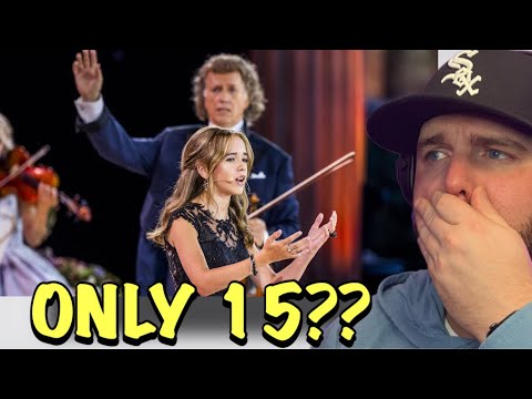A POWERFUL STORY | 15 Year Old Emma Kok Sings Voilà – André Rieu, Maastricht 2023 (REACTION)