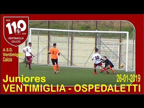 Highlights VENTIMIGLIA - OSPEDALETTI Juniores