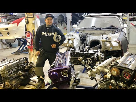 SVERIGES BILLIGASTE SKYLINE! HENKE SLÅR IHOP MOTORN IGEN - DEL 2