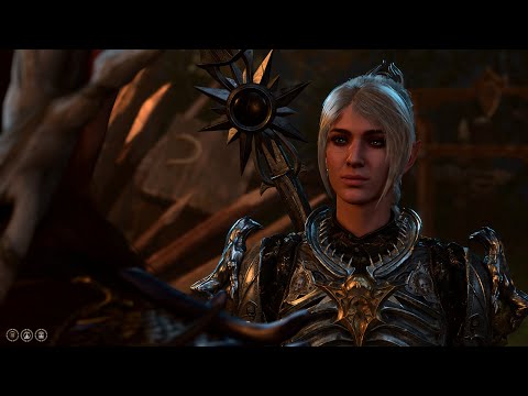 Rare Shadowheart Dialogue - Reaction to Selûne Shrine AFTER her conversion