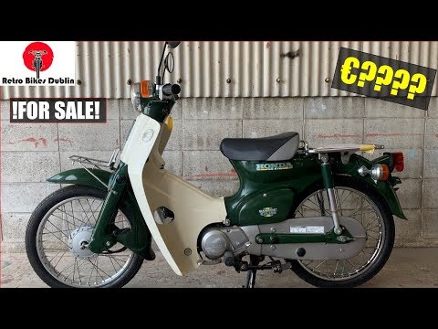Honda C50 12v CDI Green - Honda c50 custom 12v cdi green-Honda c50 2020- review