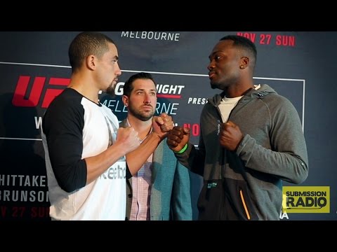 UFC Fight Night Melbourne Media Day Staredowns