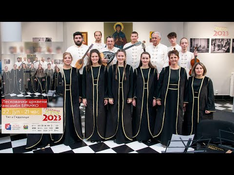 Grdelicko leto 2023 - Leskovacki crkveni ansambl Branko - najava