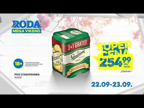 Roda I Mega vikend 22.09 -23.09.2018.