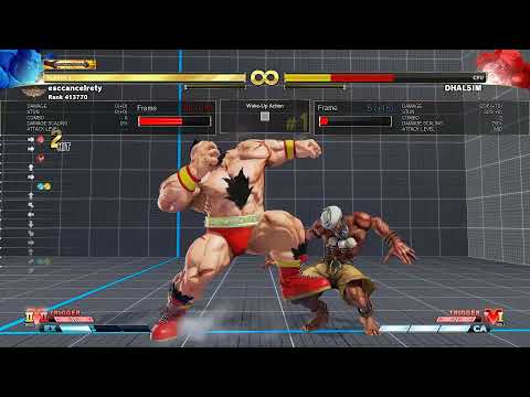 SFV Zangief 2x combo stun