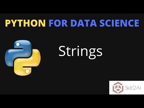 Python Datatypes Strings Python Strings Python For Data Science