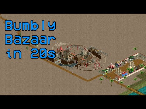 OpenRCT2 Speedrun: Bumbly Bazaar in 20s