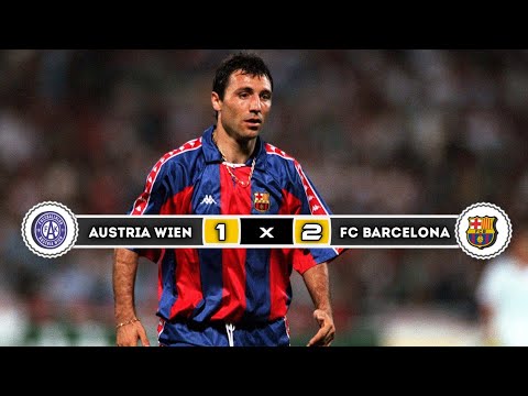 Austria Wien 🇦🇹 × 🇪🇦 Fc barcelona | 1 × 2 | HIGHLIGHTS | All Goals | uefa cup 1993