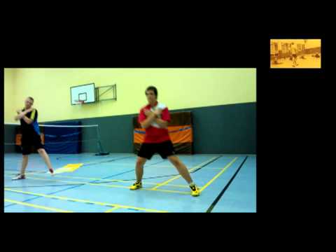 CHEMPSbadmintonkamp Altenkirchen 2012: Stabiliteitsoefeningen