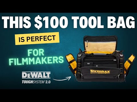 This $100 Tool Bag Is PERFECT For FILMMAKERS! | Dewalt ToughSystem 2.0