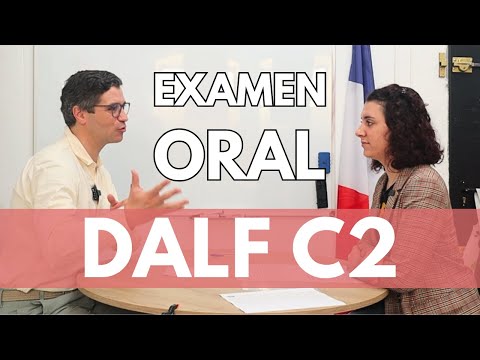 Production orale DALF C2 2025 - TEST COMPLET