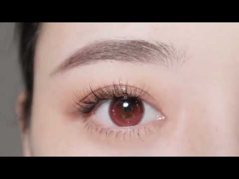 tomato red crazy contact lens in coslens.com