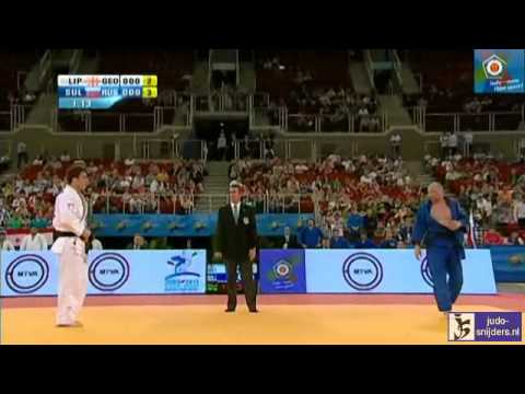 Judo 2013  European Championships Teams: Liparteliani (GEO) - Sulemin (RUS) [-90kg] final
