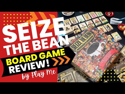 Seize the Bean (2021) Board Game Review! - Play Me reviews this lovely cup of Euro-y goodness.