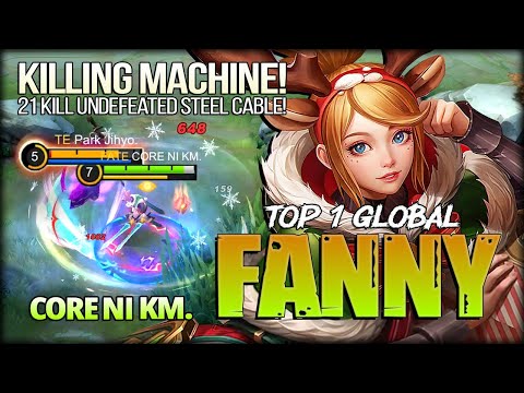 21 Kill Dual Blade Moster! 1 Combo = 1 Kill. CORE NI KM. Top 1 Global Fanny - Mobile Legends