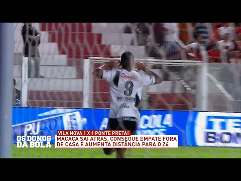 Vila Nova 1 X 1 Ponte Preta (15/09) - 18/09/2023 - Os Donos da Bola