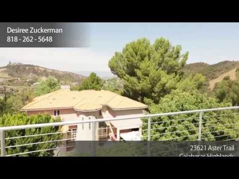 23621 Aster Trail Calabasas Brand New 2013 Architectural View Home in the Highlands