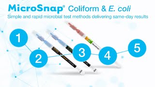 MicroSnap® - Coliform & E. coli with EnSURE® Touch - How To Use