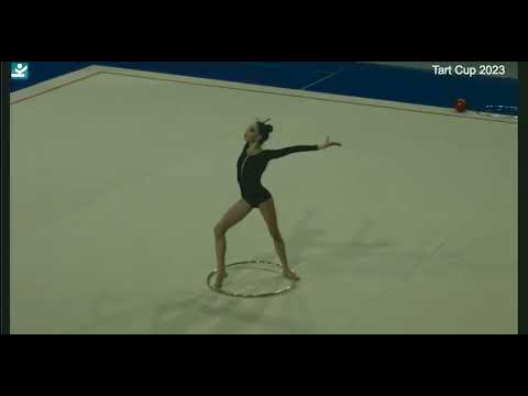 Polina Horodnycha Hoop Qual 28,750 - Grand-Prix Brno 2023
