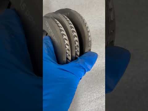 Grey Or Silver Carbide Roll Rings