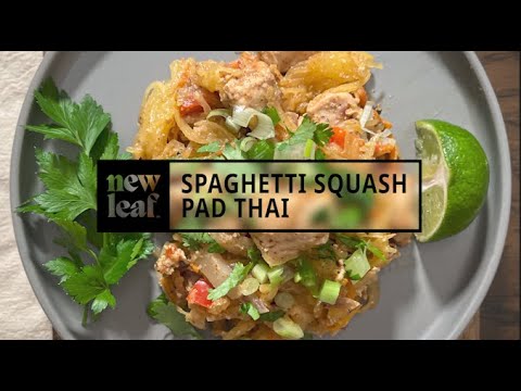Spaghetti Squash Pad Thai